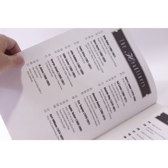 The Vaudeville Songbook, Hal Leonard, Story, Stars, Songs, ~ 250929-WH 770 - Picture 2 of 3